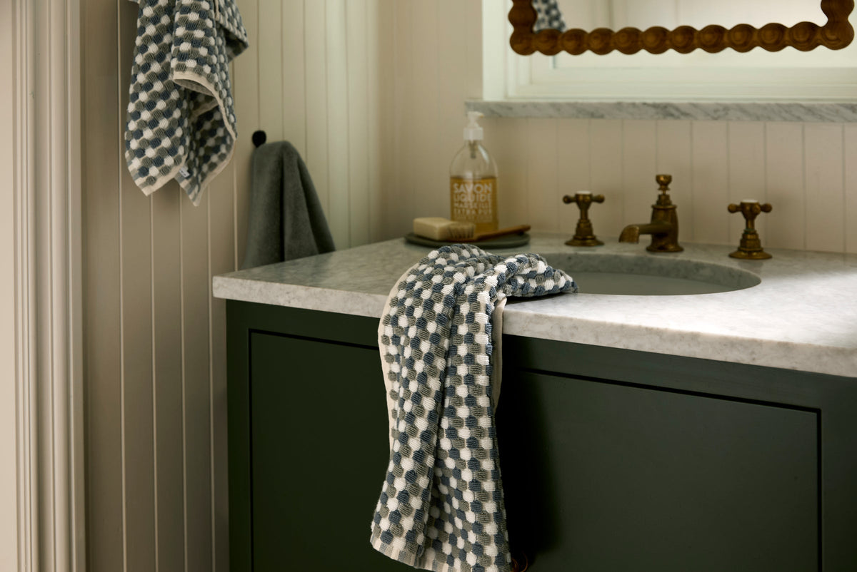 6+6 Organic Mosaic Bath Bundle - Moss and Dusk