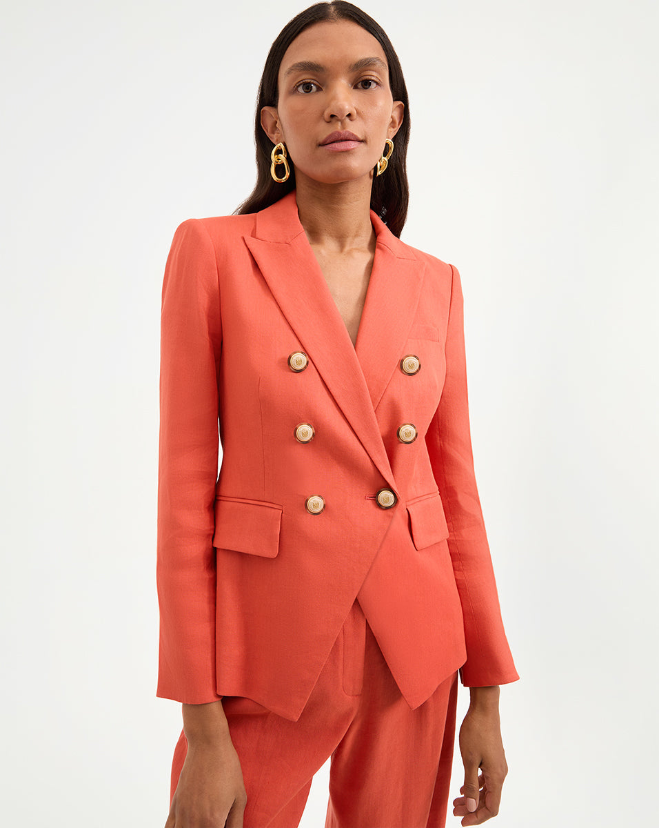 Miller Stretch-Linen Dickey Jacket