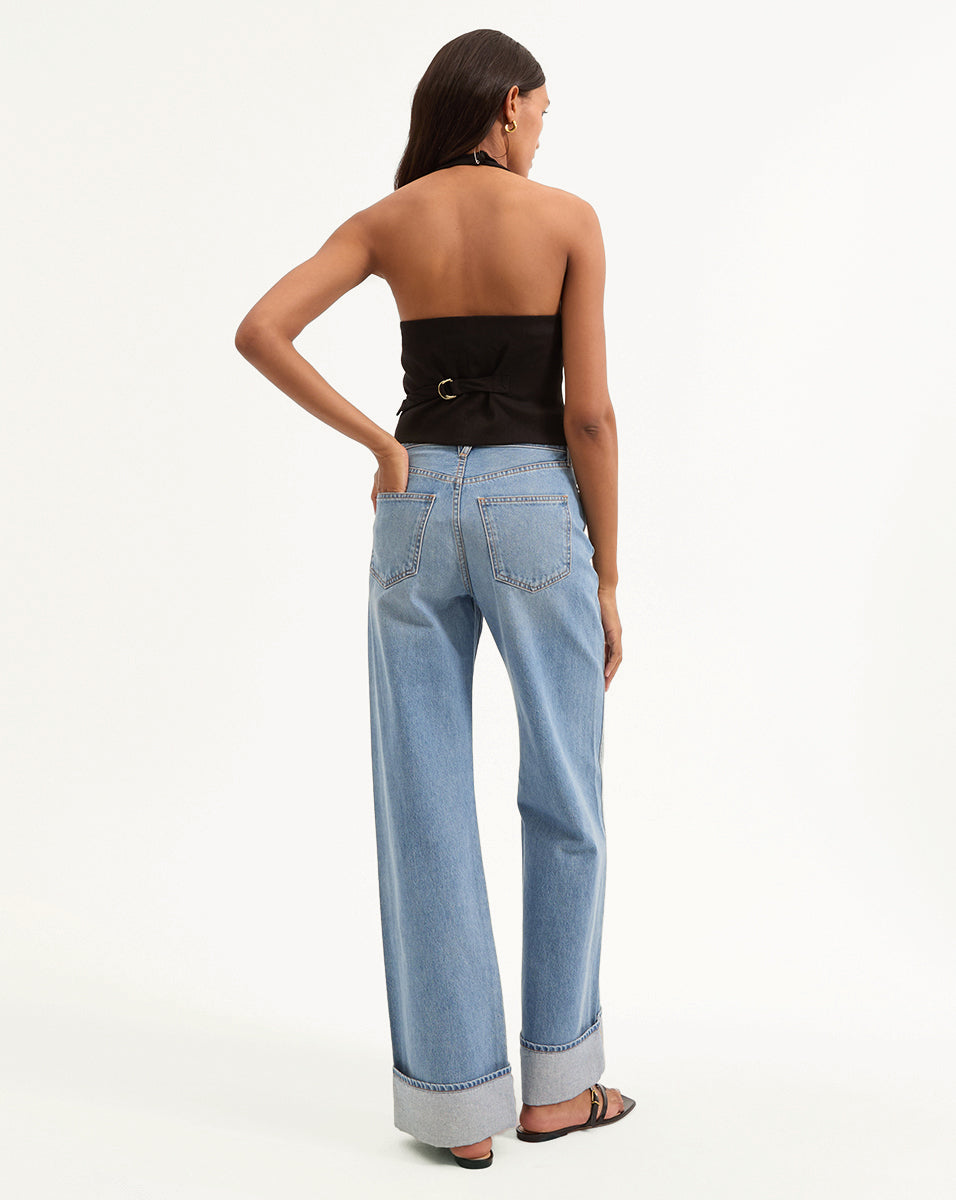 Arabella Stretch-Linen Vest