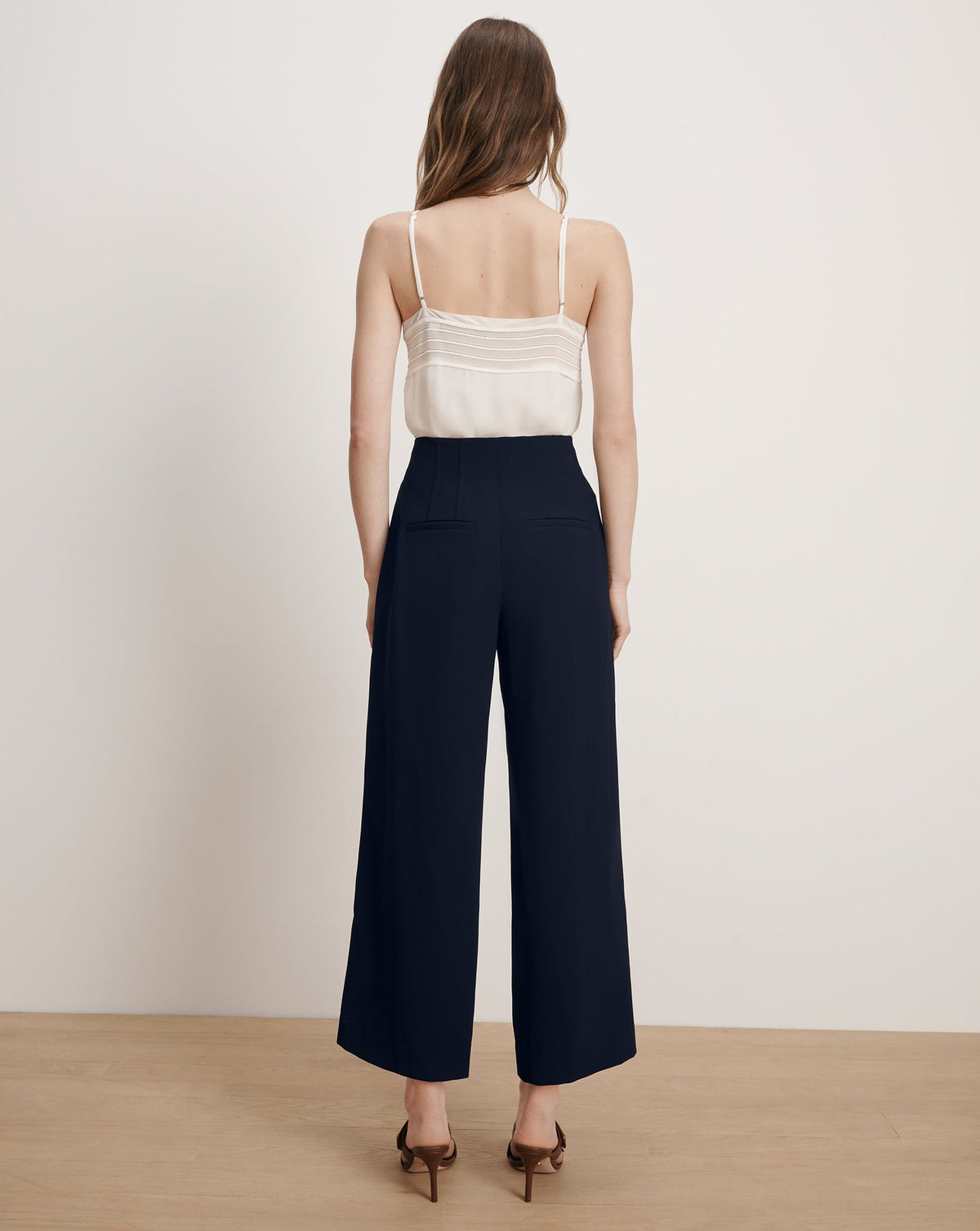Ellin Cropped Wide-Leg Pant