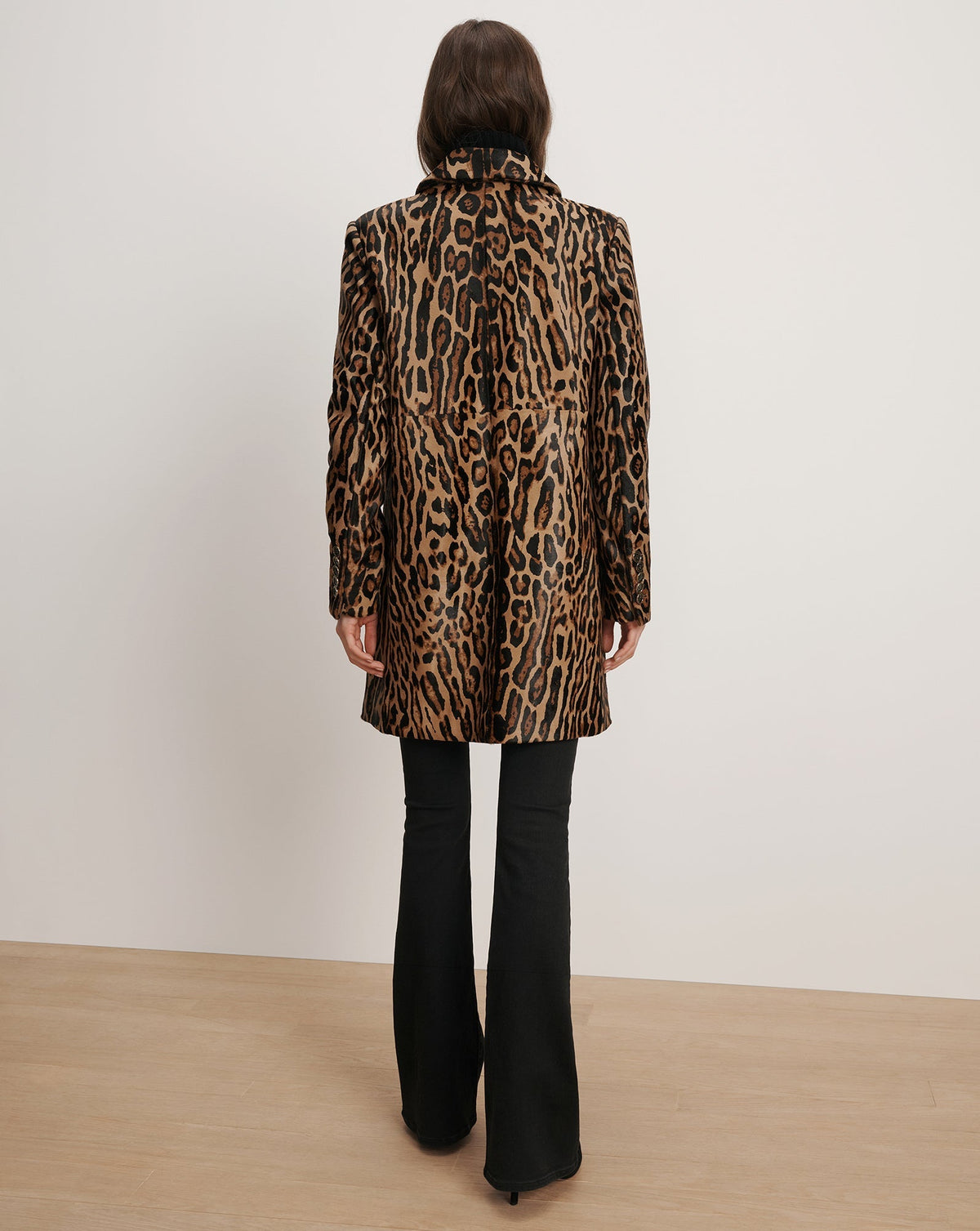Shelley Calf Hair Dickey Coat