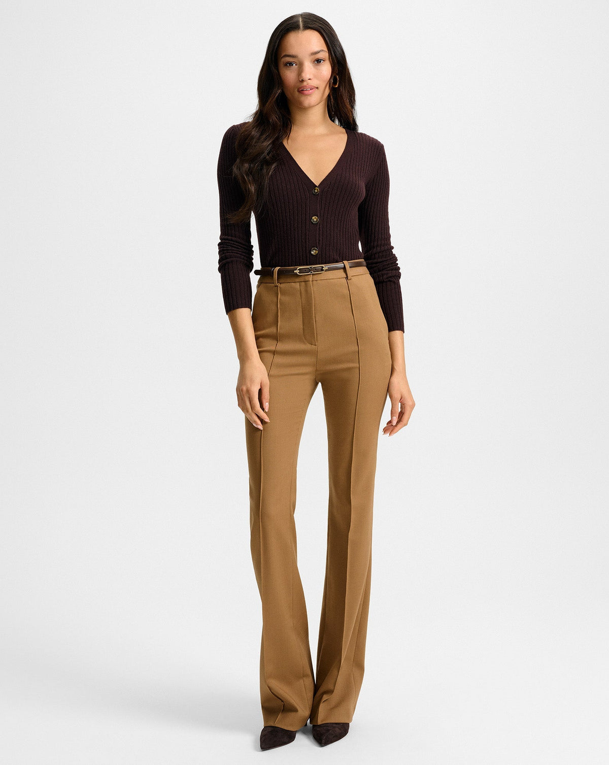 Gracie Belted Flare Pant