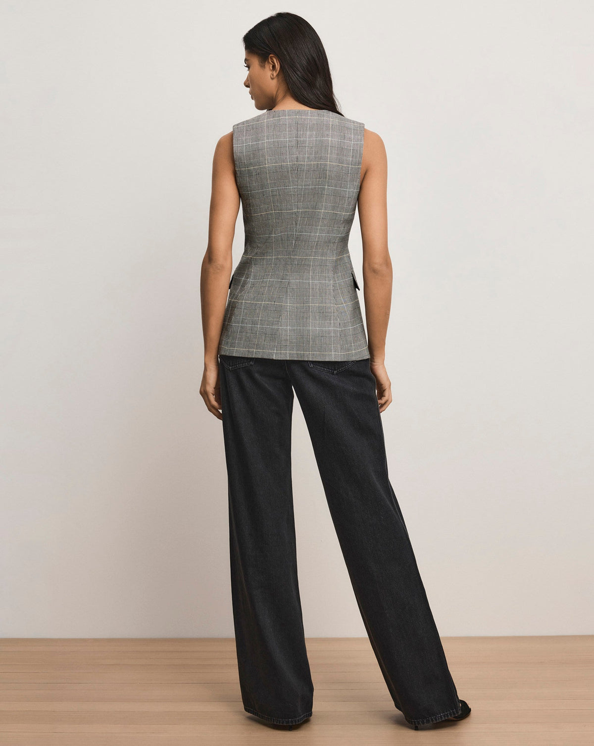 Lois Linen-Blend Vest