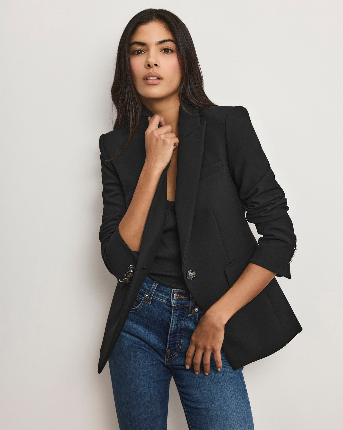 Miller Single-Breasted Dickey Jacket