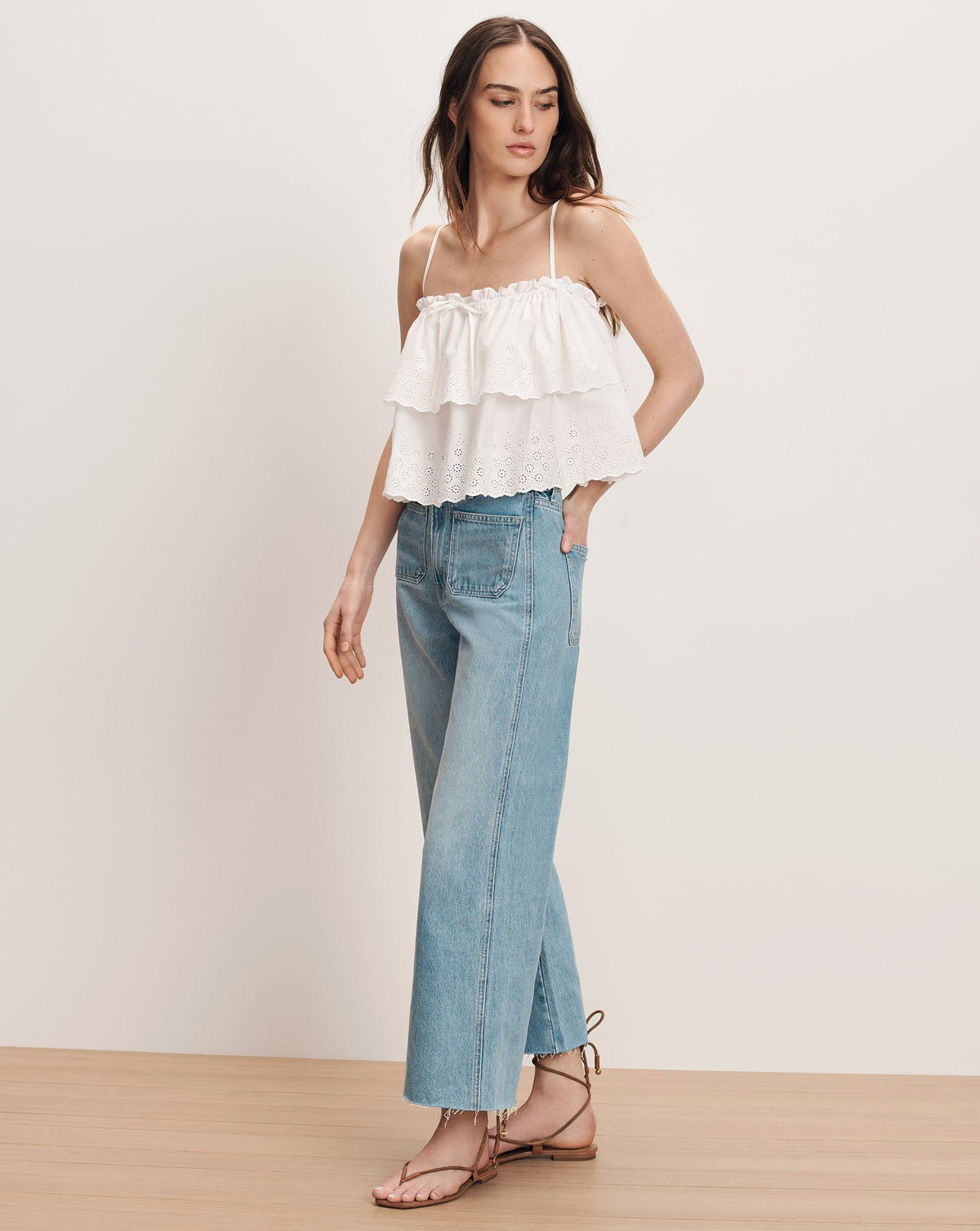Oseanna Eyelet Camisole