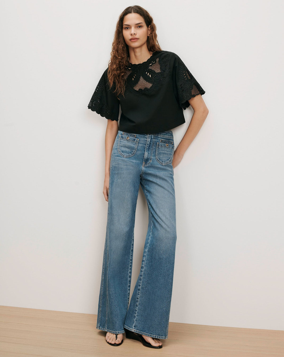 Errol Embroidered Top