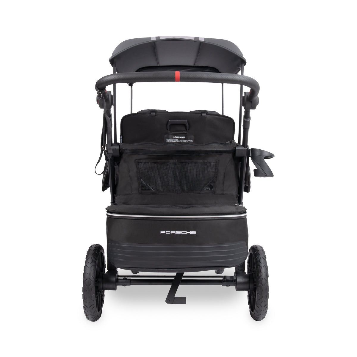 WonderFold L4 Quad (4 Seater) Stroller Wagon with Non-Electric Wheels