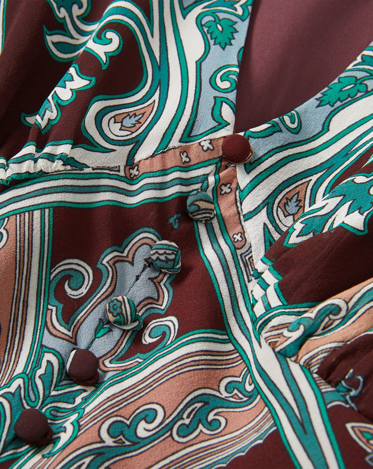 Daciana Silk Maxi Dress
