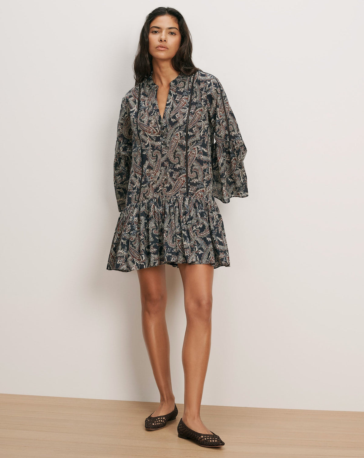 Novessa Paisley Mini Dress