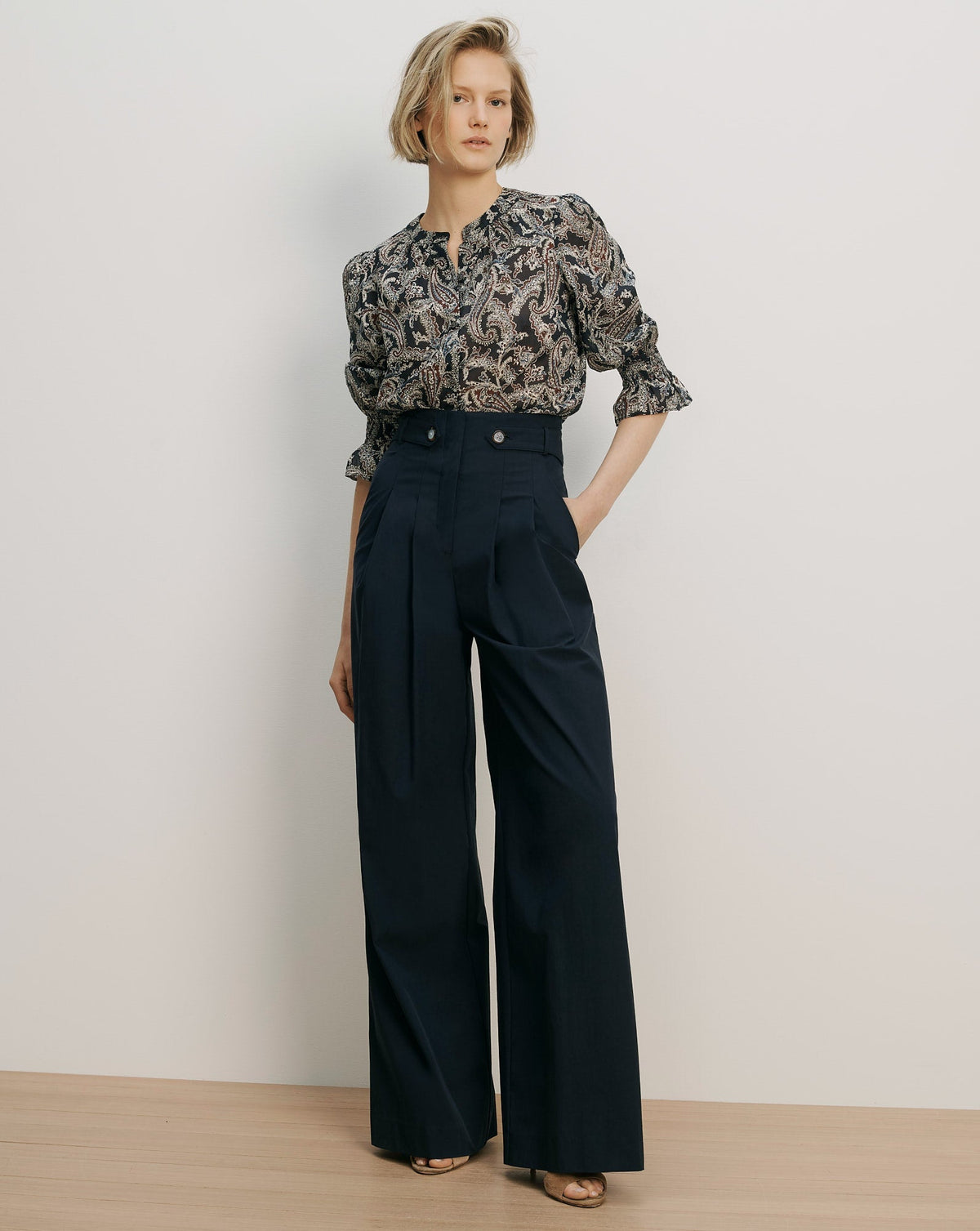 Ashlynn Paisley Blouse