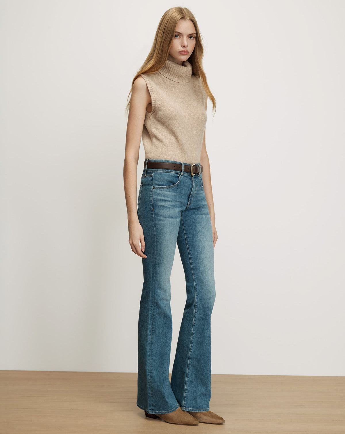 Mazzy Cashmere Sleeveless Sweater