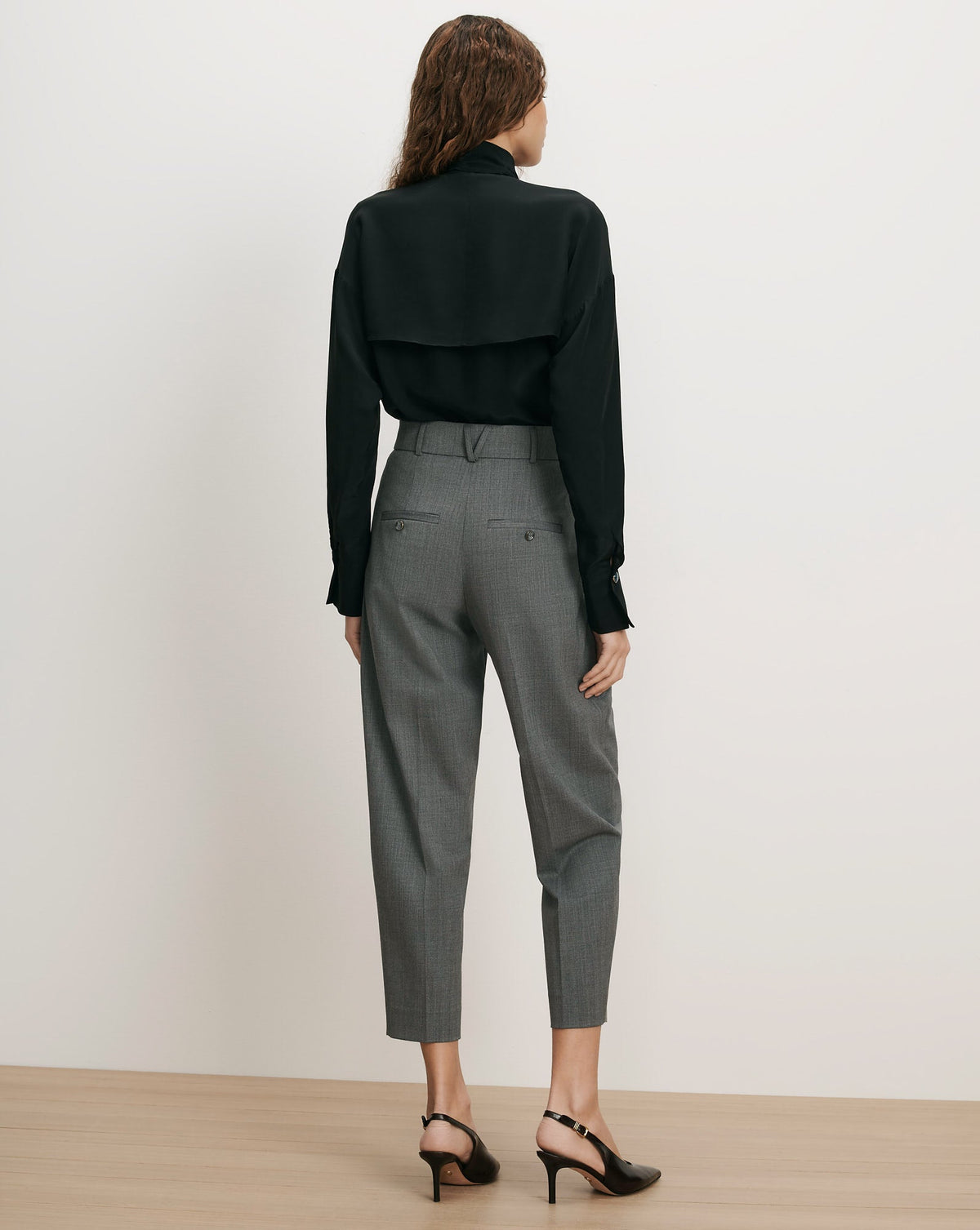 Darlis Scarf-Neck Blouse