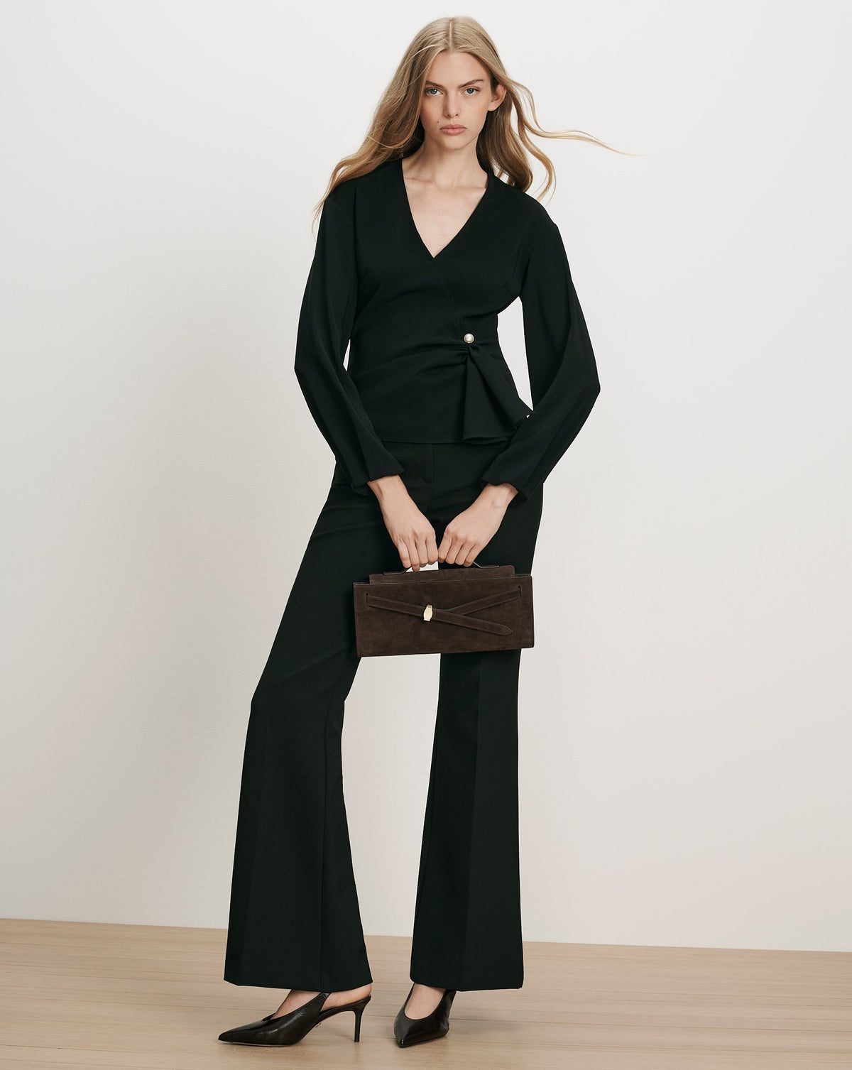 Drew Brooch Blouse