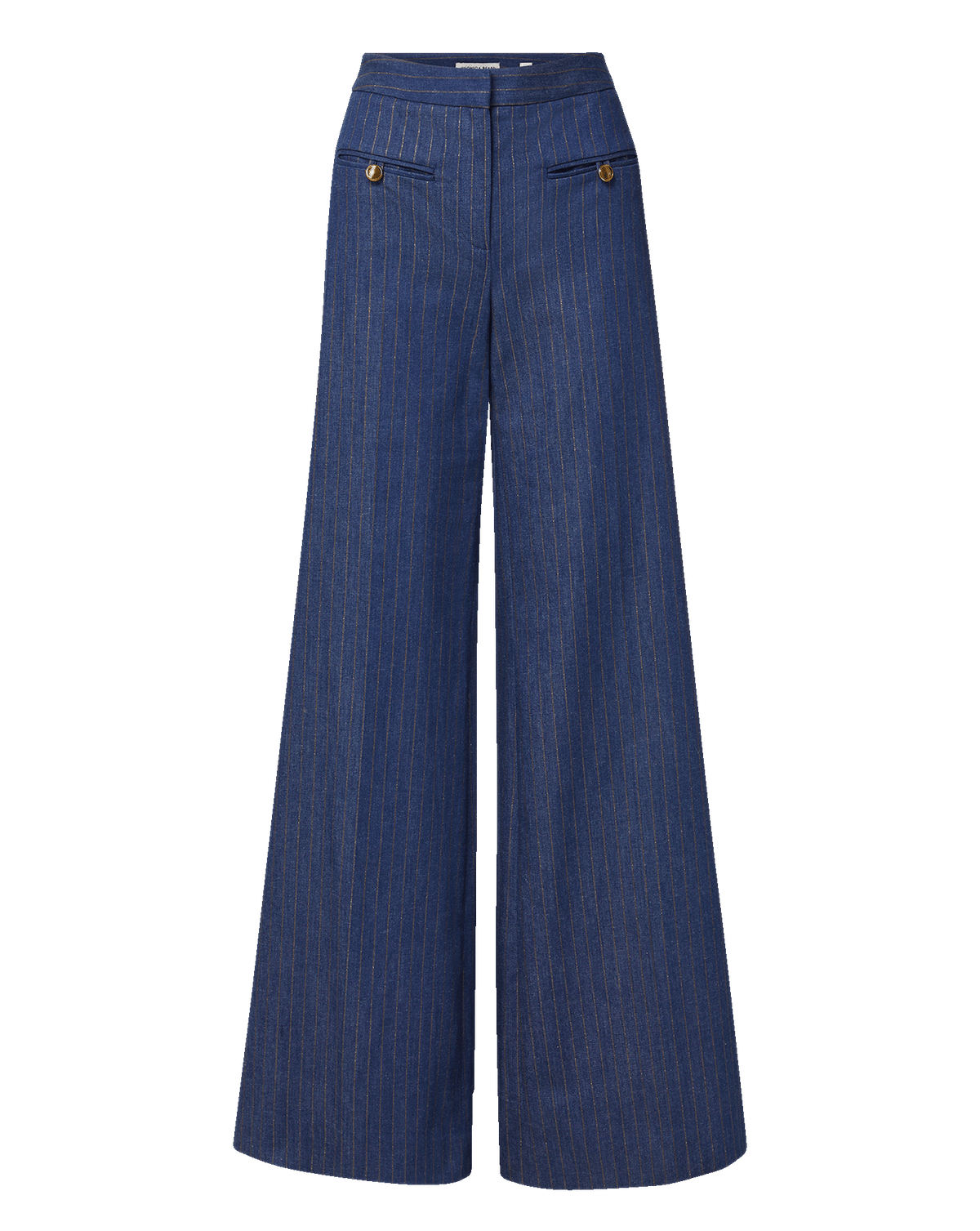 Ledger Wide-Leg Denim Pant