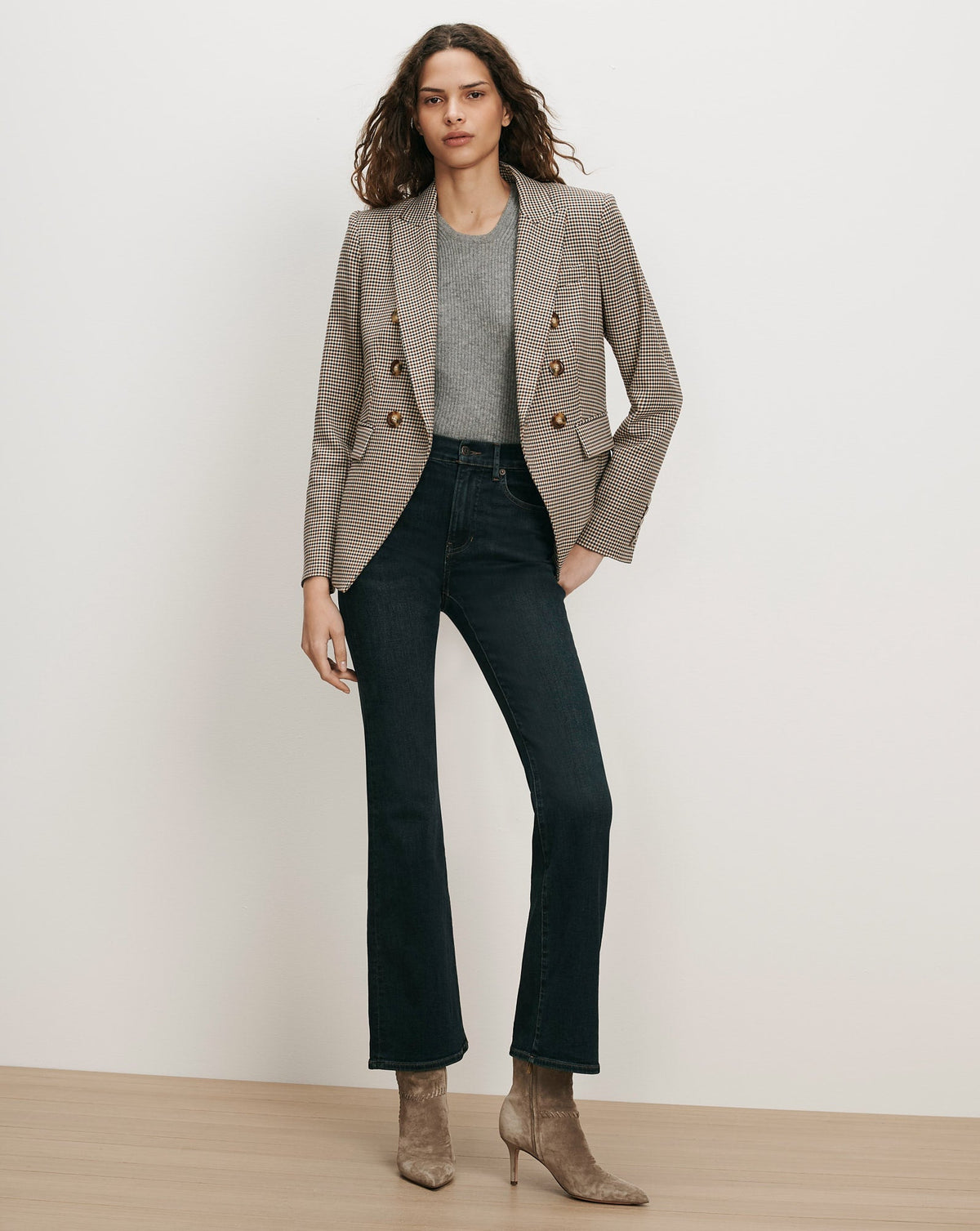 Miller Houndstooth Dickey Jacket