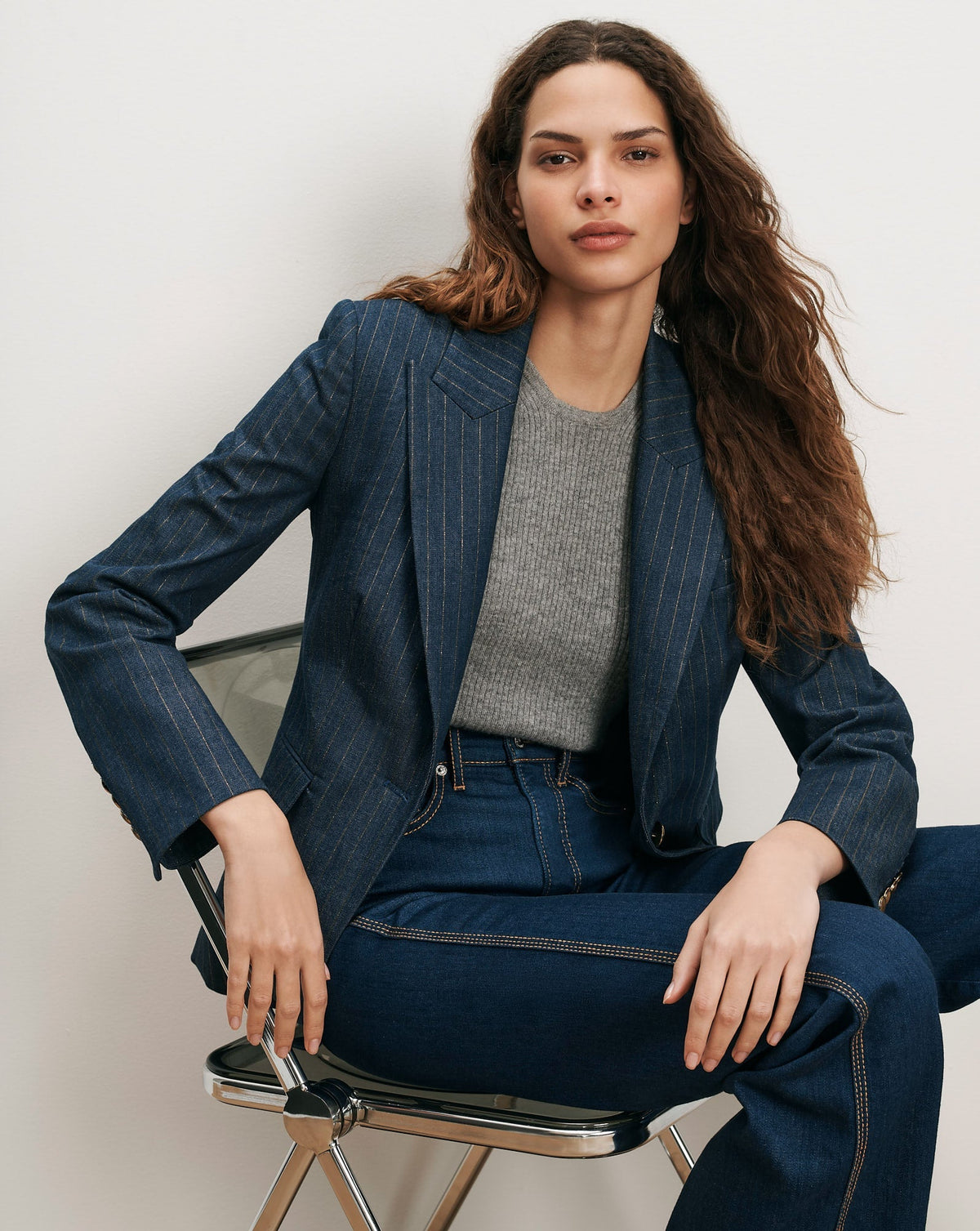 Naira Denim Dickey Jacket