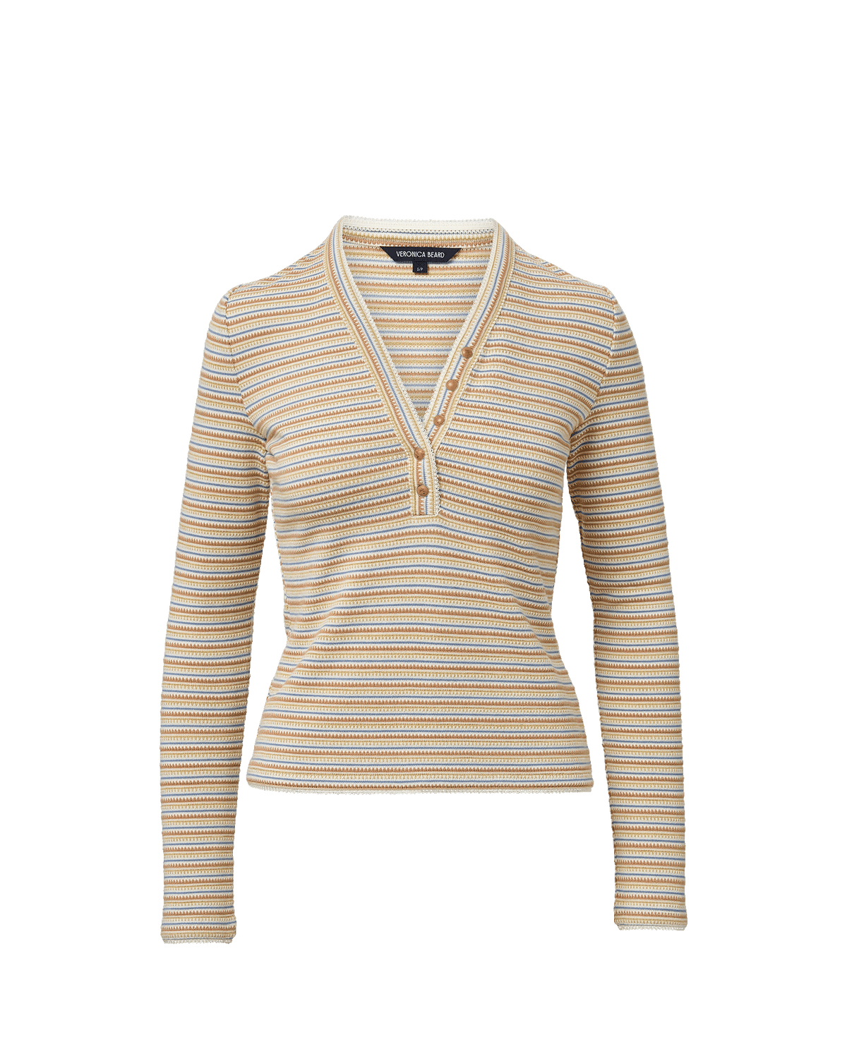 Faelan Striped Henley Shirt