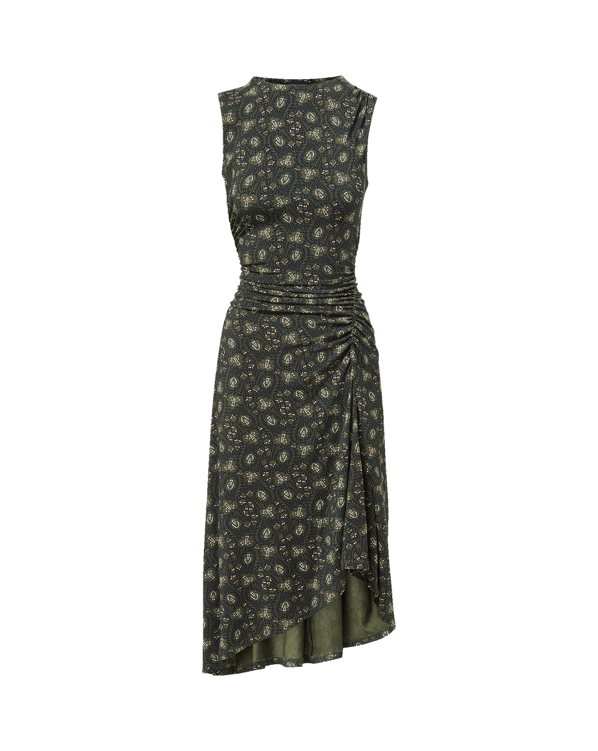 Theodora Sleeveless Midi Dress