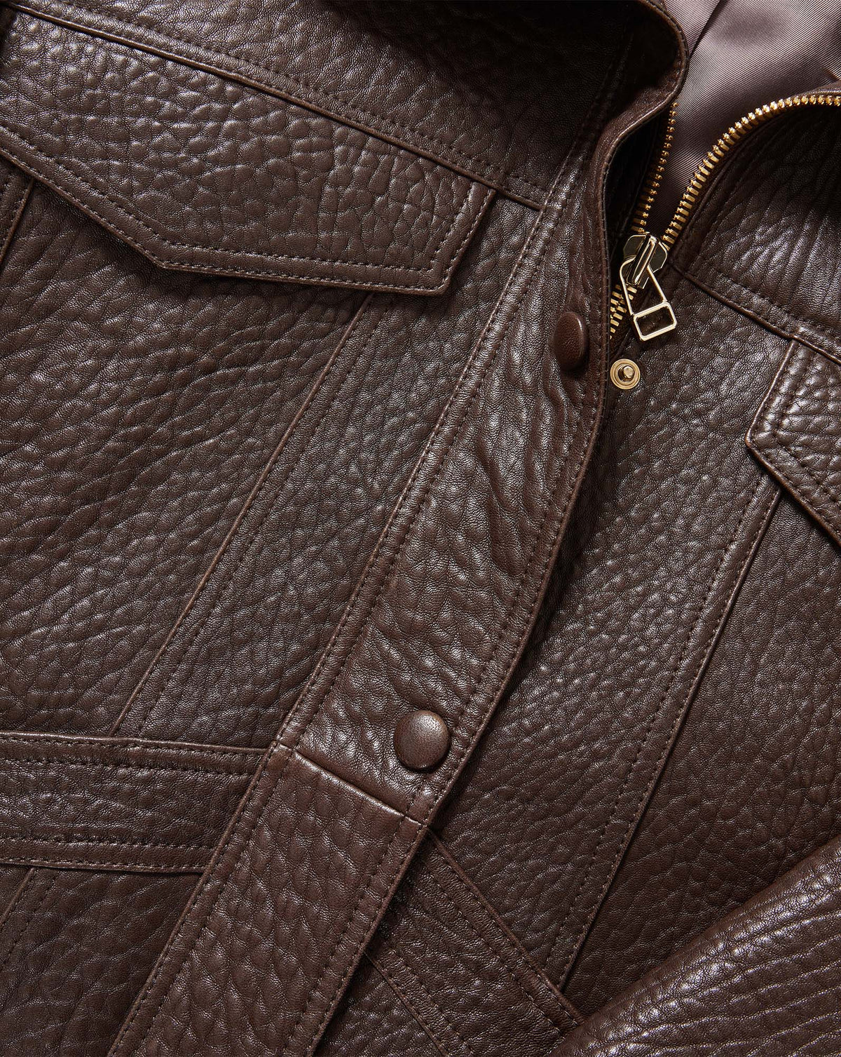 Silversmith Leather Dickey Jacket