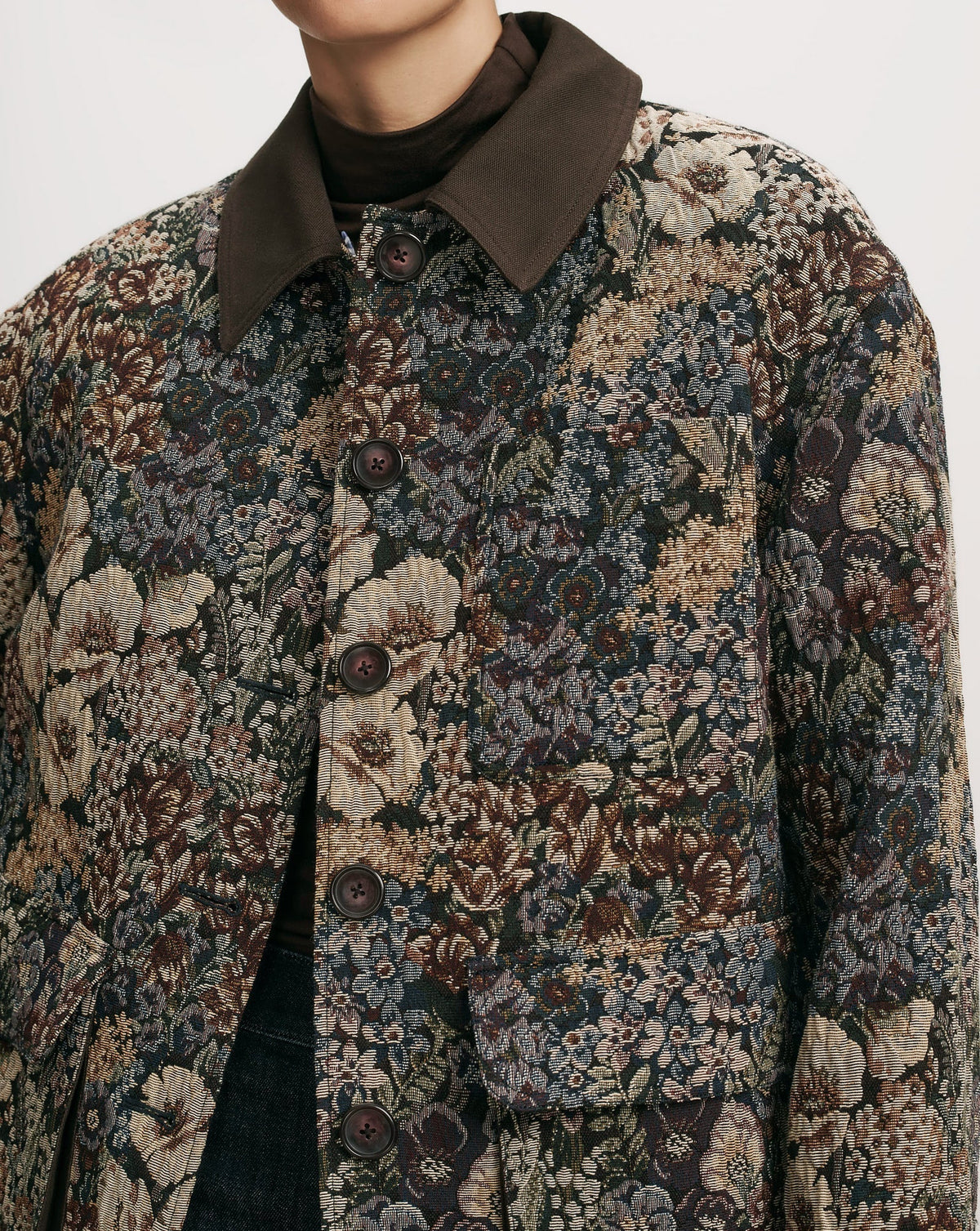 Blake Brocade Coat