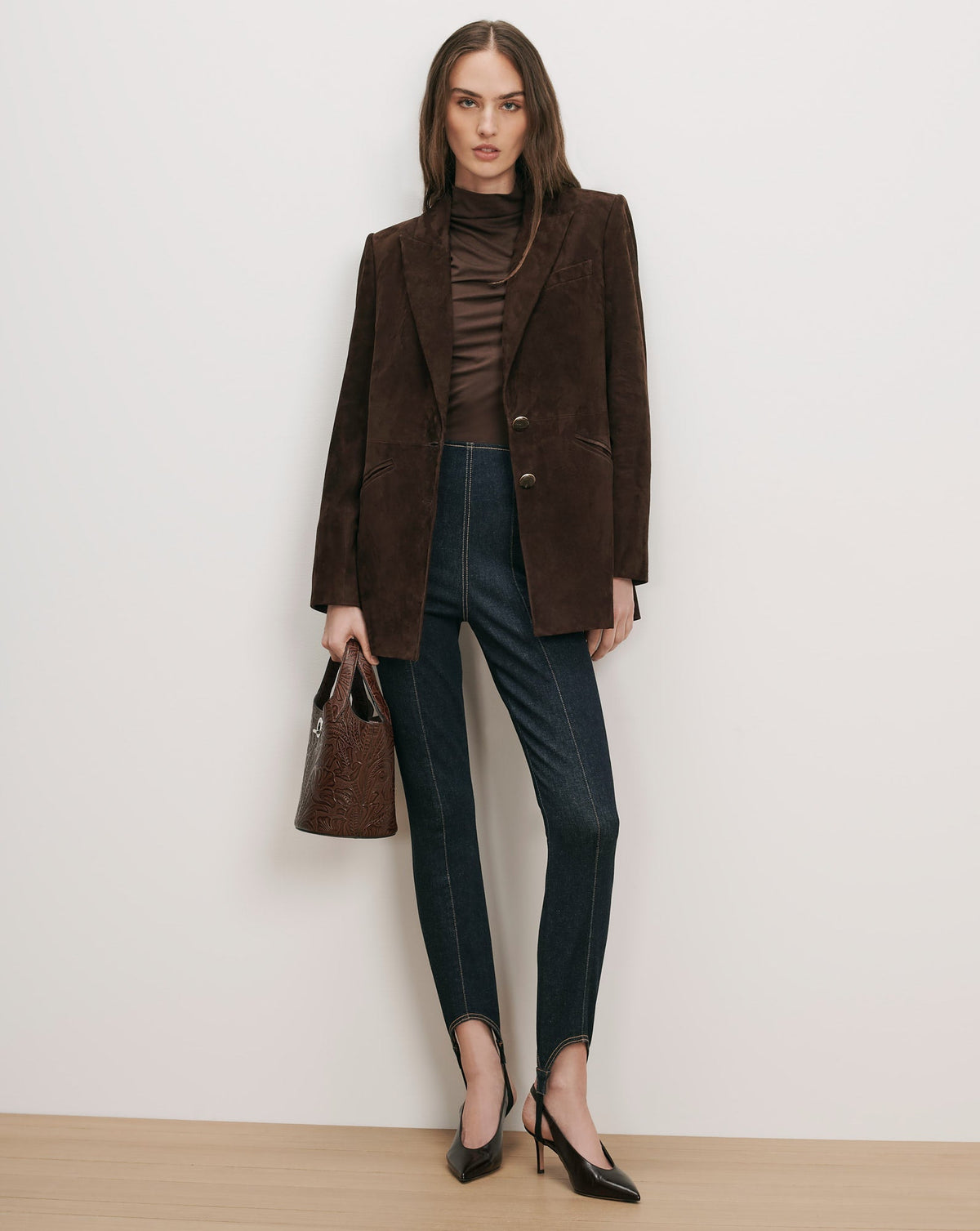 Maci Suede Dickey Jacket