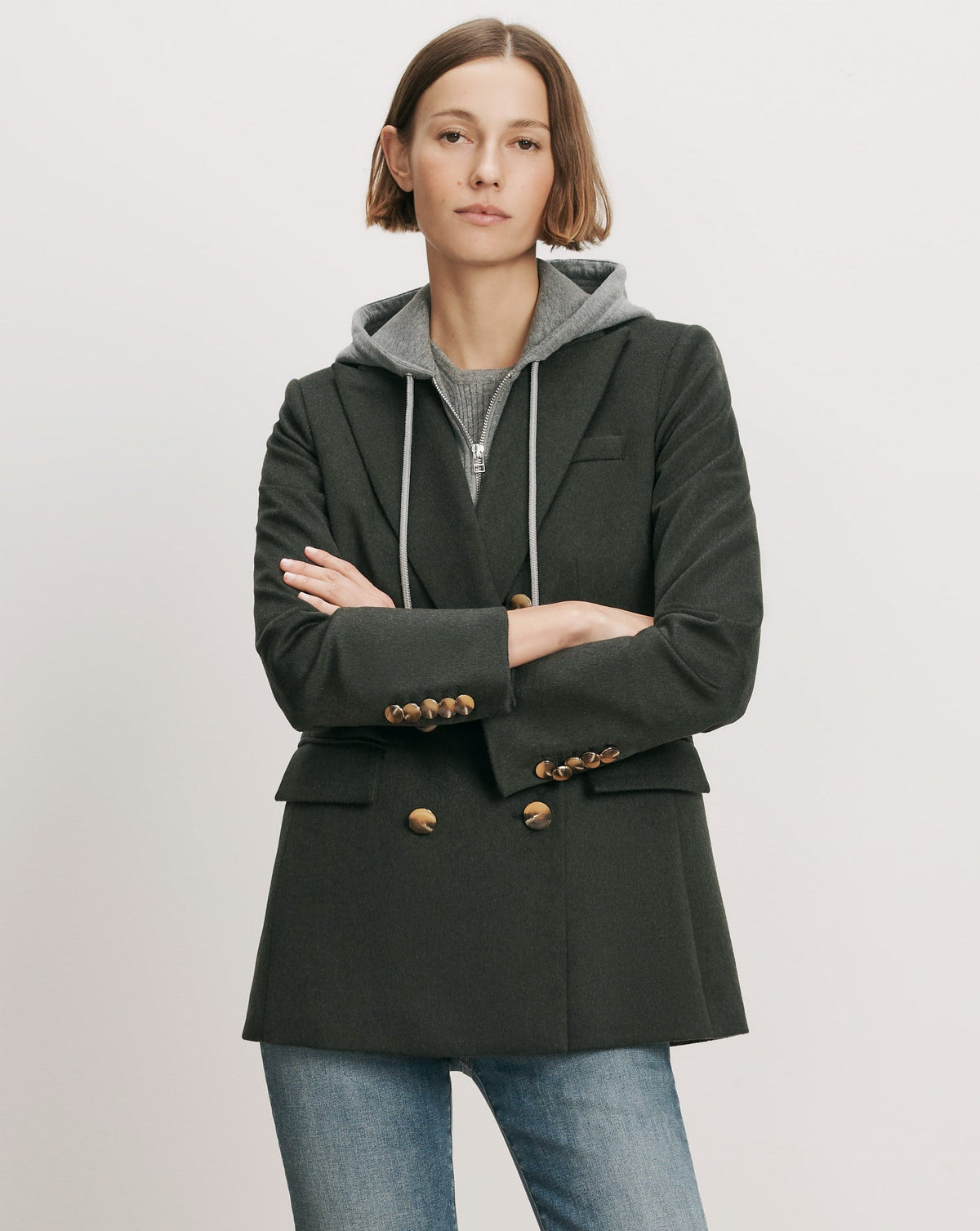 Ellette Cashmere Dickey Jacket