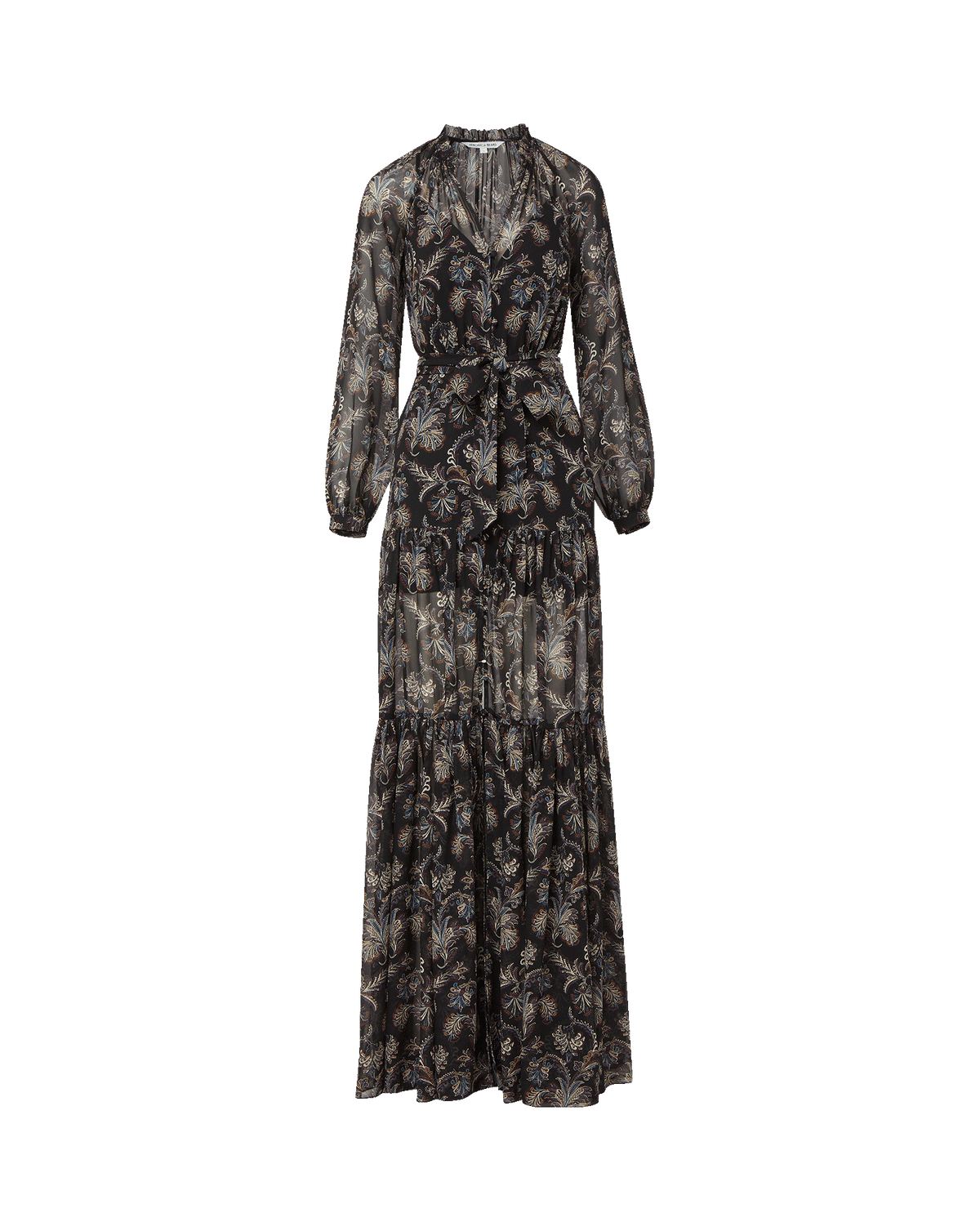 Isra Silk Maxi Dress