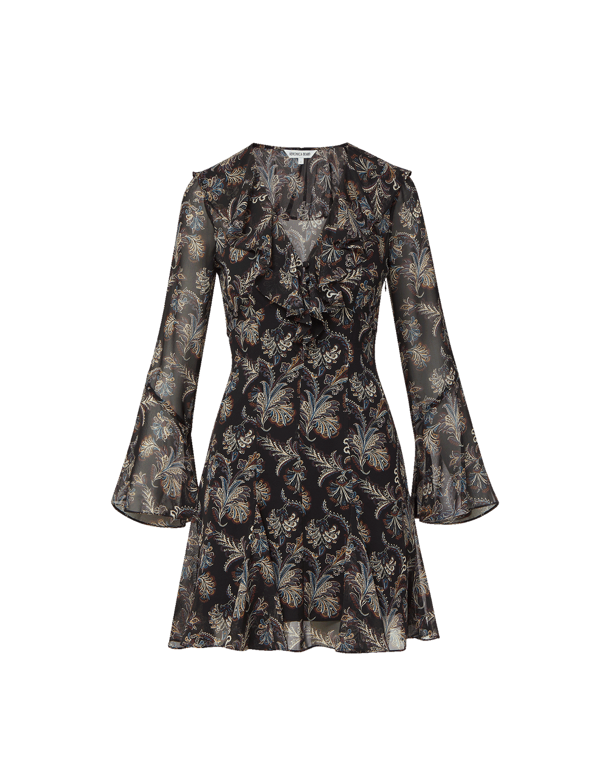 Adrienne Silk Mini Dress