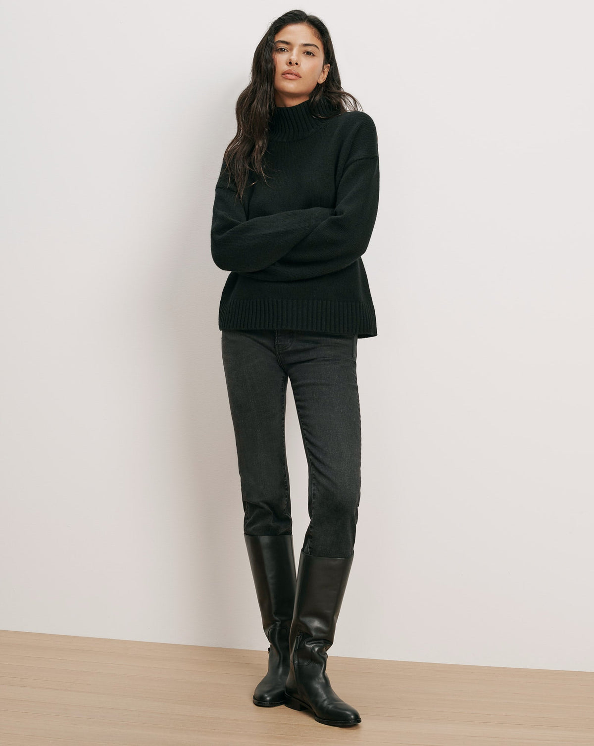 Journey Wool-Cashmere Sweater