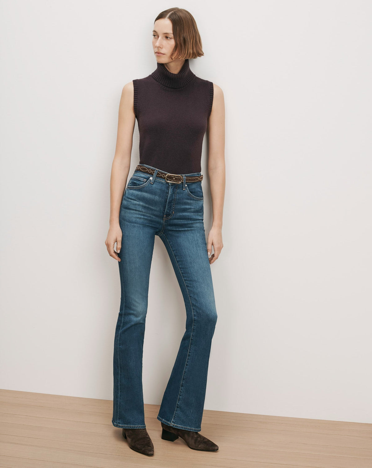 Mazzy Cashmere Sleeveless Sweater