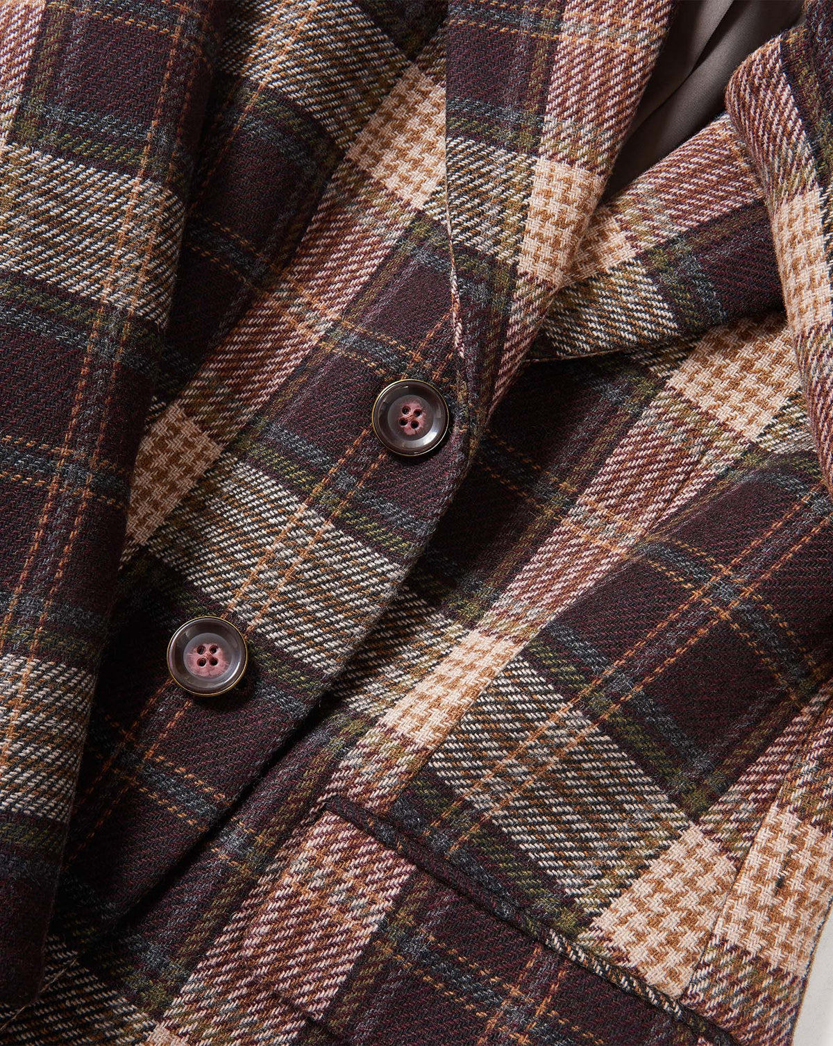 Cloverfield Plaid Dickey Jacket