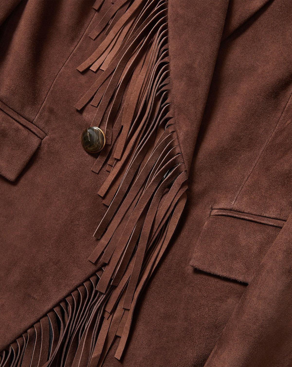 Pali Suede Fringe Jacket