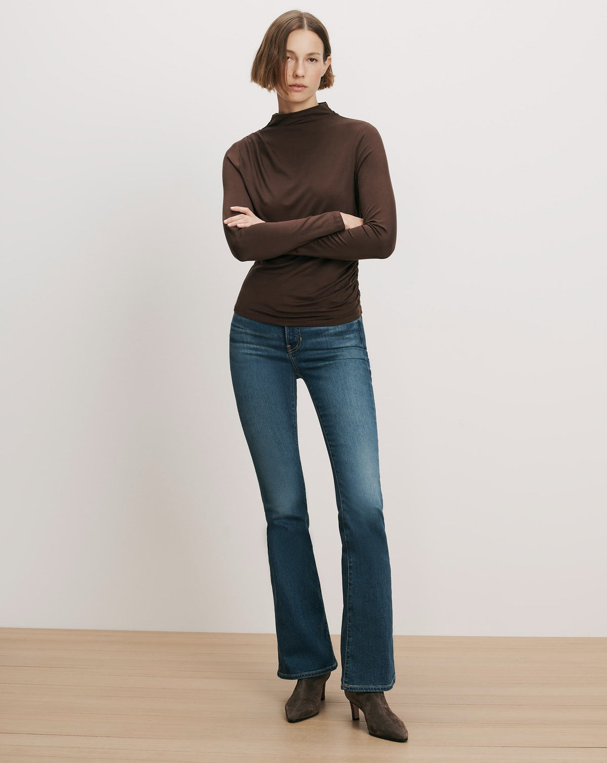 Mylie Mock-Neck Top