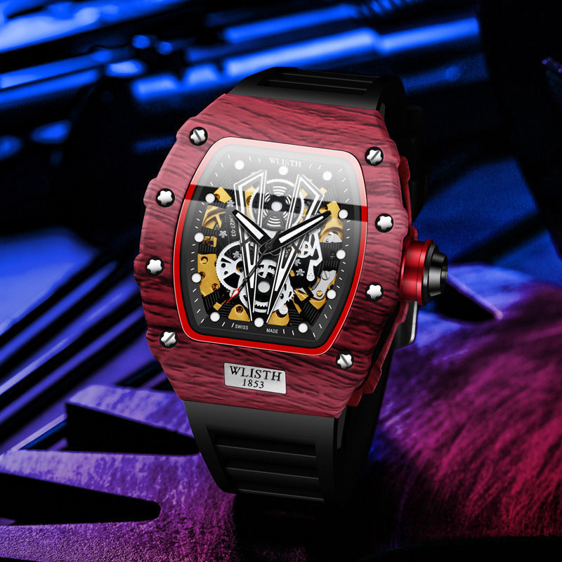 Luxury Self-Winding Stainless Steel Wristwatch