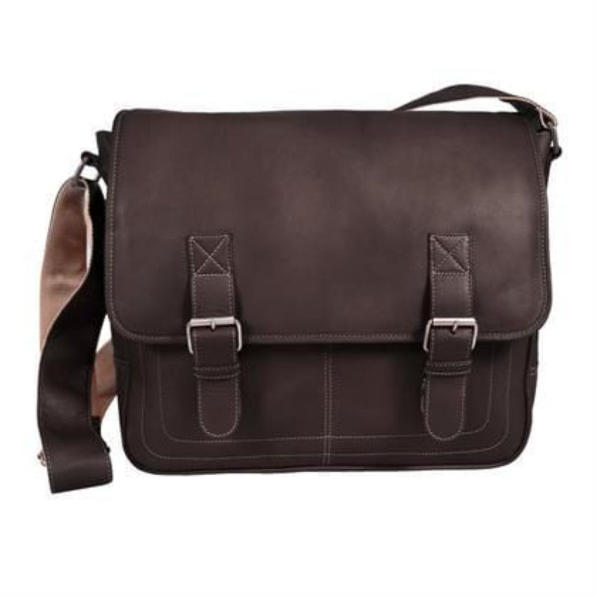 Adventurer Leather Messenger Bag