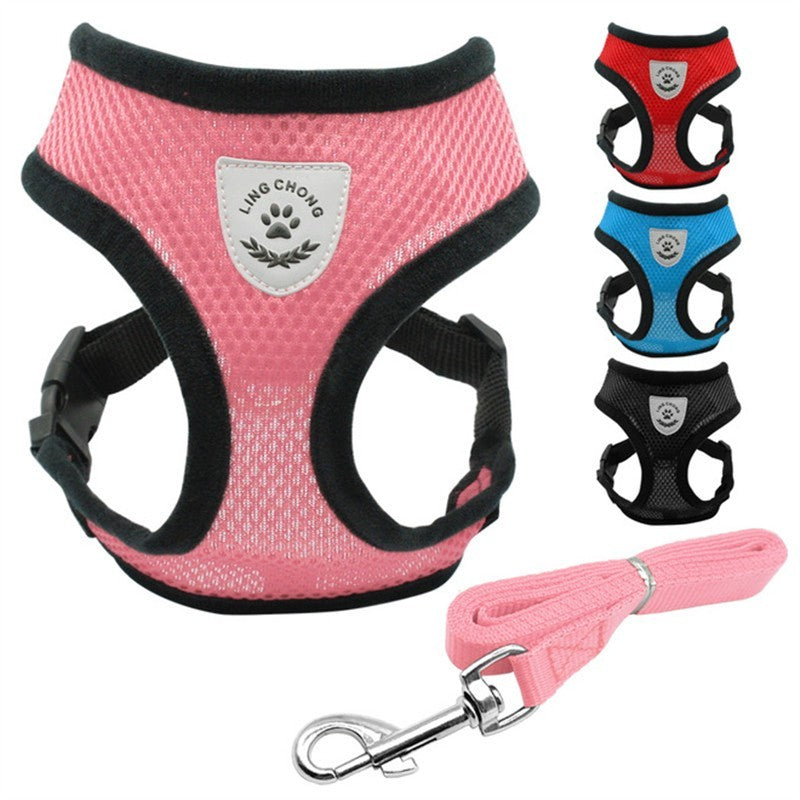 2-in-1 Pet Car Seat Belt & Leash