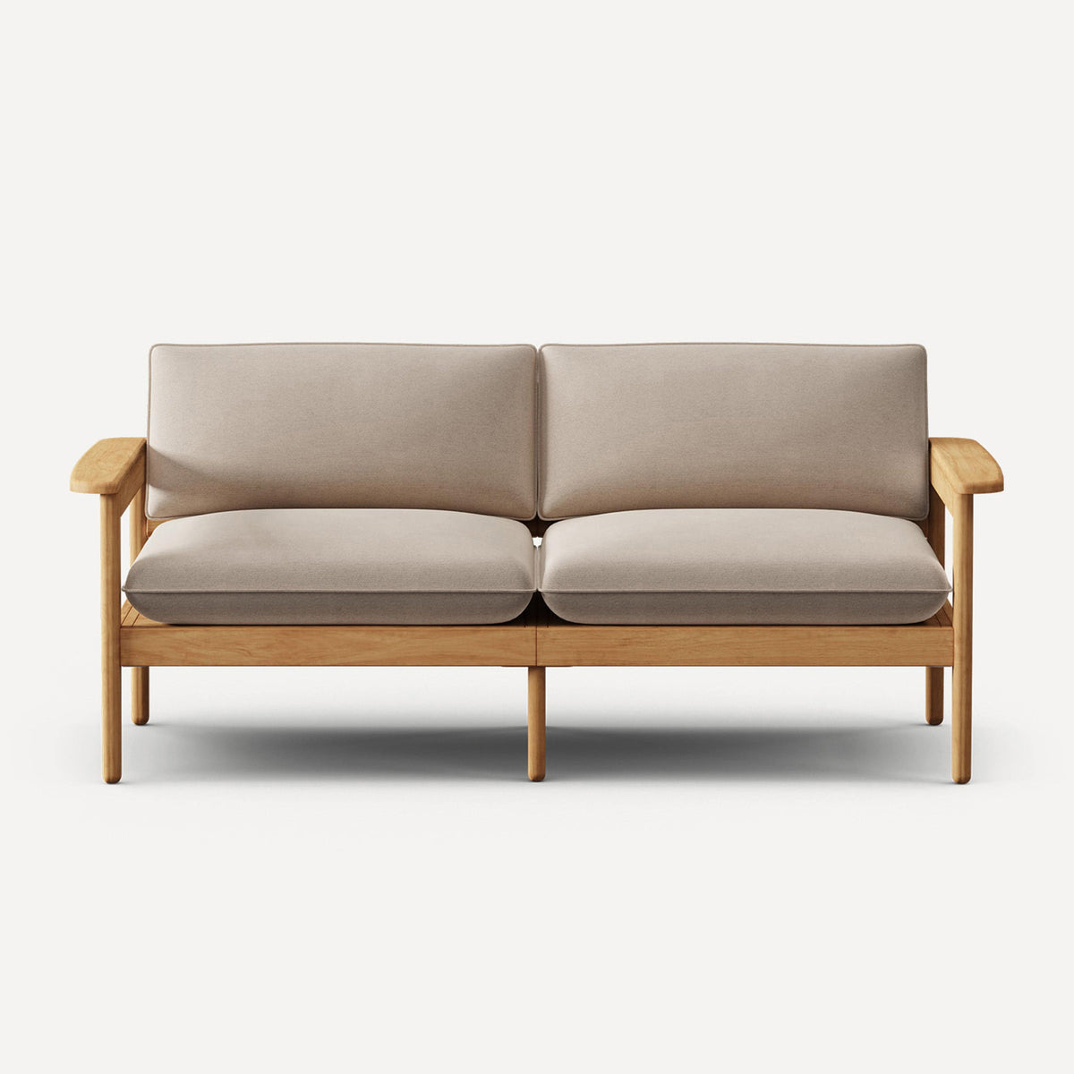 Dunes Teak 2-Seat Sofa
