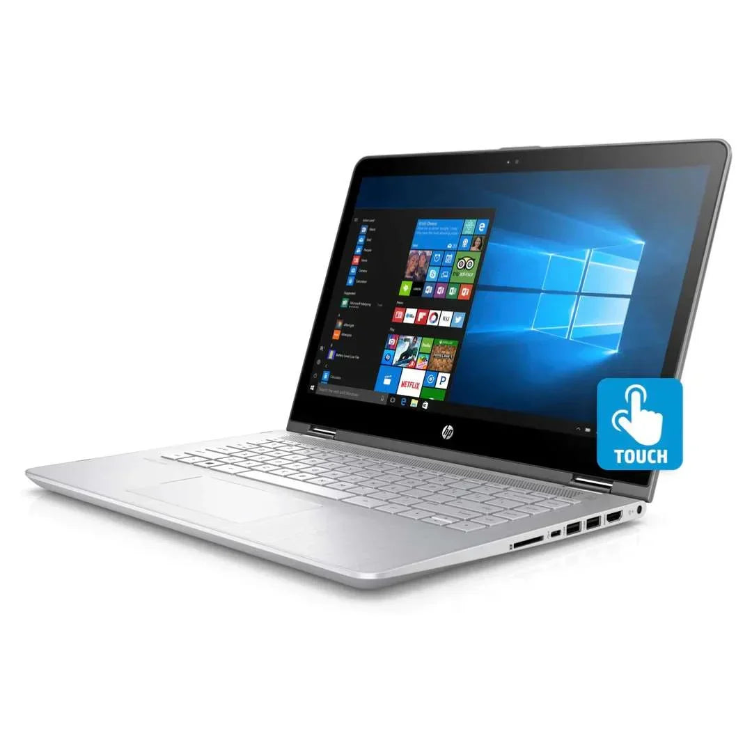 HP Pavilion x360 – 14" 2-in-1 FHD Touch – i5-8250U – 8GB RAM – 256GB SSD – Natural Silver - 14-ba125cl