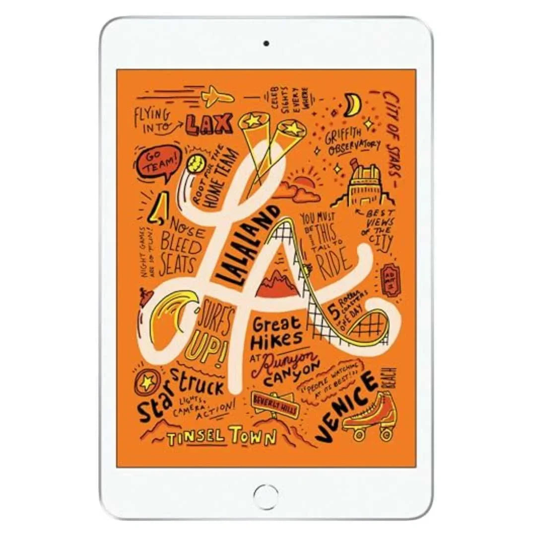 Apple iPad Mini 7.9" 5th Gen (2019) (Wi-Fi) - 64GB - Silver - MUQX2LL/A