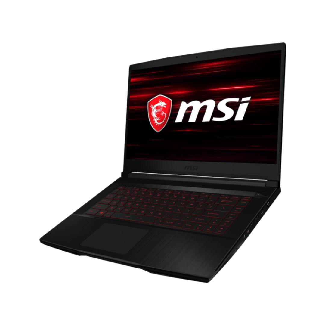 MSI GF63 Thin 9SCSR‑433US – 15.6″ FHD – i7‑9750H – 8 GB RAM – GTX 1650 Ti Max‑Q – 512 GB SSD – Black – GF63433