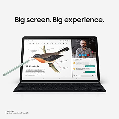 Samsung Galaxy Tab S7 FE - 12.4" 256GB - Wi-Fi - w/ S-Pen - Mystic Silver - SM-T733NZSFXAR