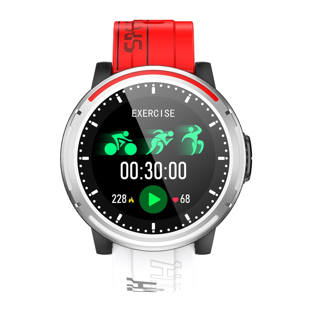 Smart Heart Rate &amp; Blood Pressure Fitness Tracker