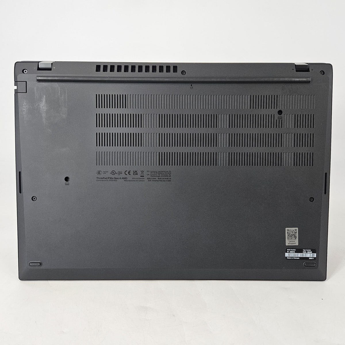 Lenovo ThinkPad P16s Gen 4 Black 2.0 GHz AMD Ryzen AI 7 Pro 350 16GB