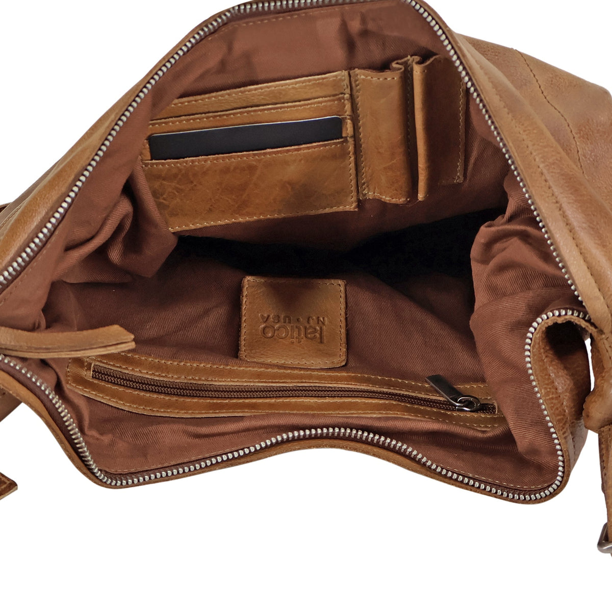 Boone Leather Sling Bag