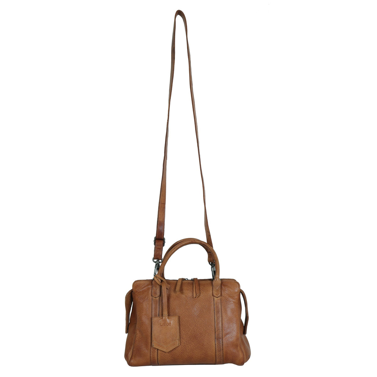 James Leather Crossbody Bag