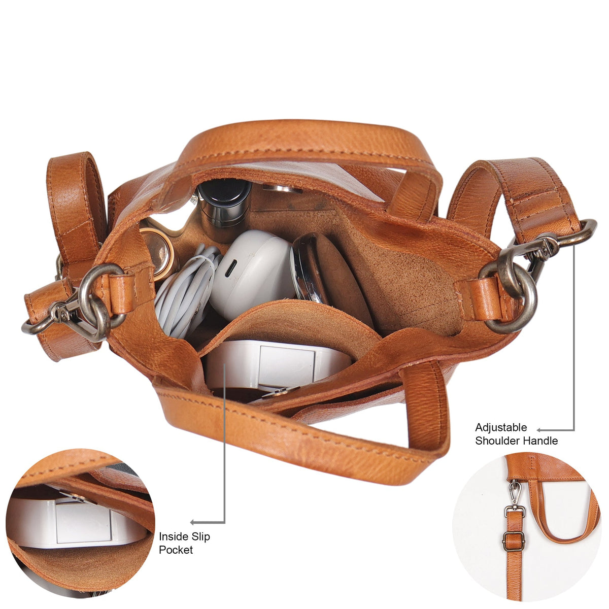 Fay Leather Crossbody
