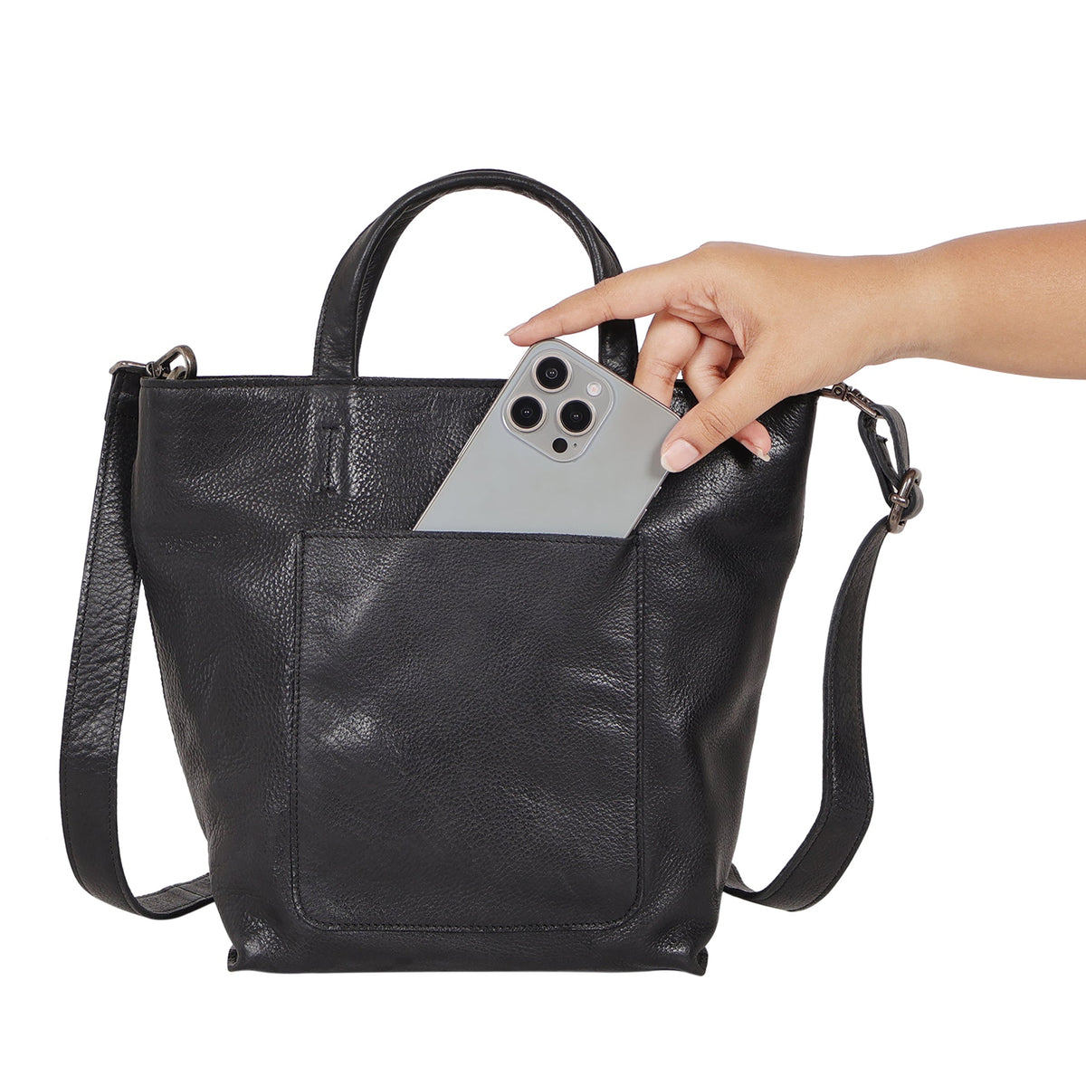 Fiona Leather Crossbody