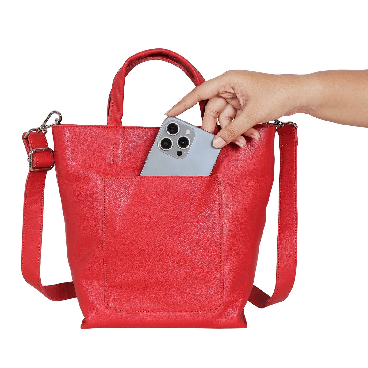 Fiona Leather Crossbody