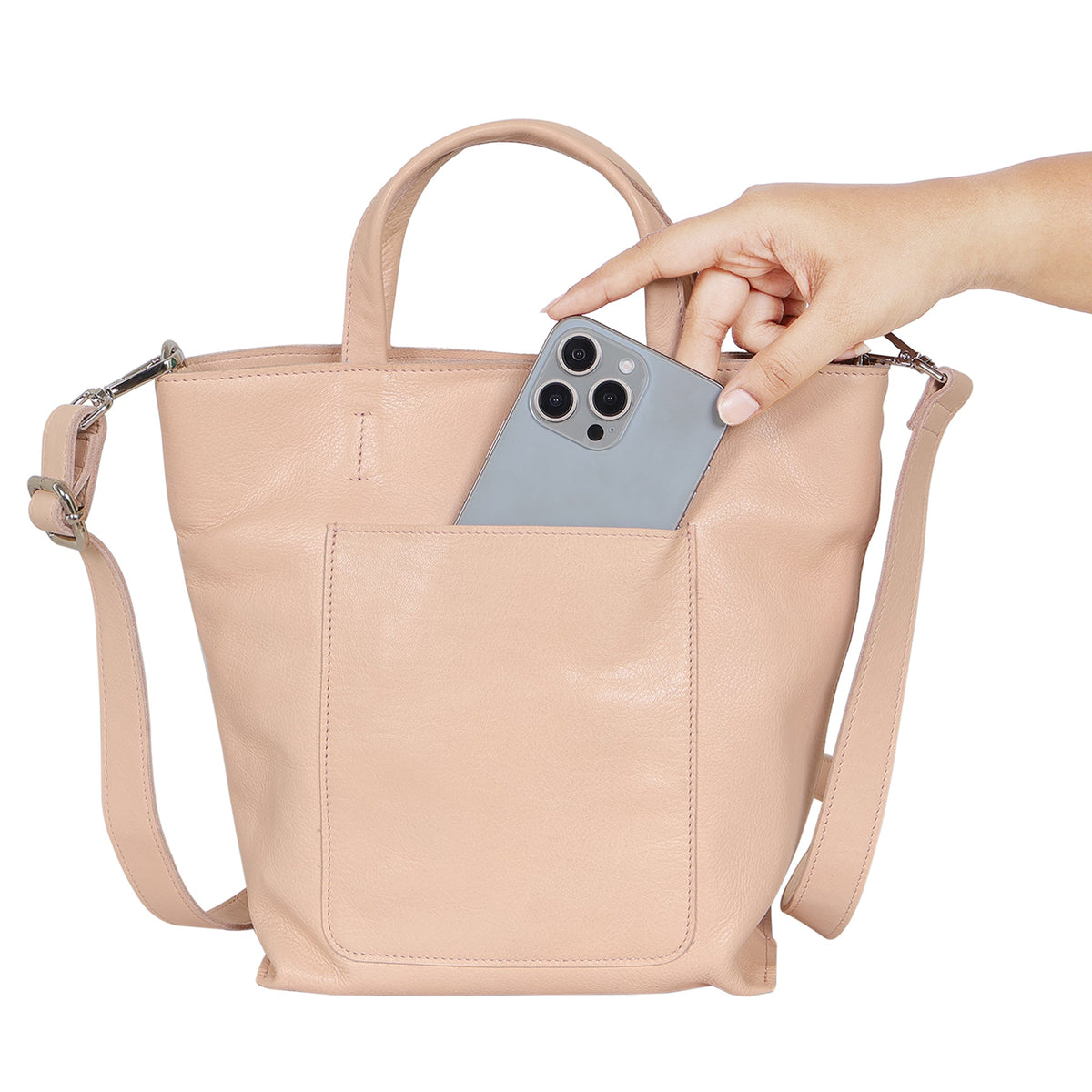 Fiona Leather Crossbody