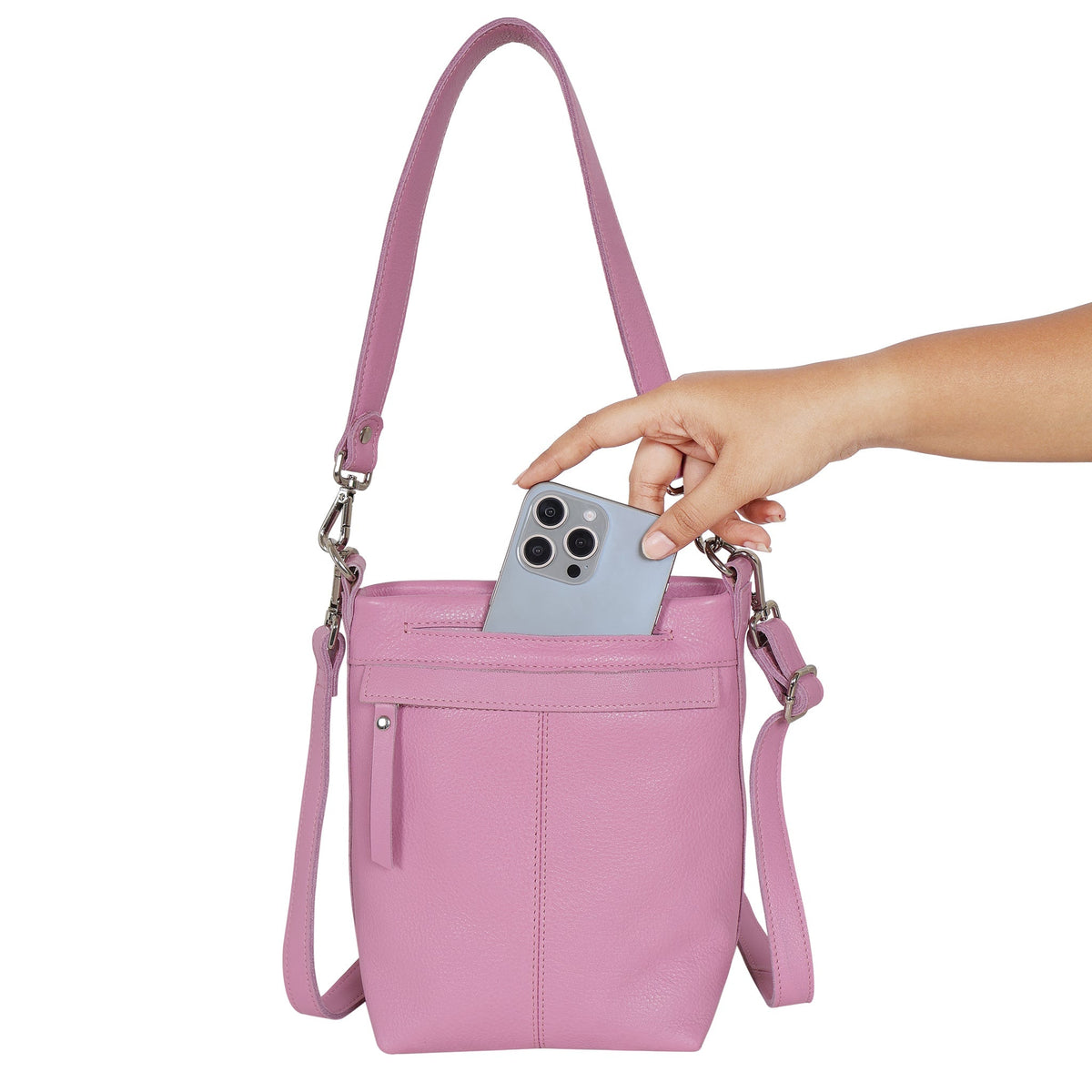 Fran Leather Crossbody